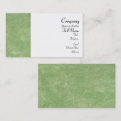 Marmarino Green Business Cards Visitenkarte (Vorne/Hinten)