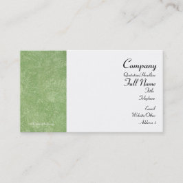 Marmarino Green Business Cards Visitenkarte