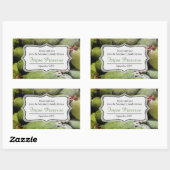 Marmelade Feijoa Konfitüre mit der Aufkleber für g (Blatt)