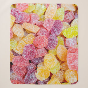 Marmelade, gelb und orange gelb sherpadecke