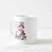 Marmelade gestern oder Marmelade morgen, aber niem Kaffeetasse (Vorderseite Links)