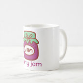 Marmelade ist meine Marmelade Kaffeetasse (VorderseiteRechts)