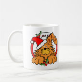 Marmeladen-Katze am Weihnachten Kaffeetasse (Links)