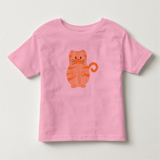 Marmeladen-Katze Kleinkind T-shirt (Vorderseite)