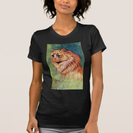 Marmeladen-Katze mit blauen Augen T-Shirt