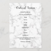 Marmor 5-Foto-Gedenkorden zur Beerdigung des Diens Programm (Rückseite)