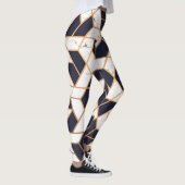 Marmor Abstrakt Mosaik Leggings (Rechts)