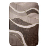 Marmor Achat Gold Glam 5 Badematte (Vorderseite Vertikal)