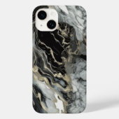 Marmor Agate Inspiriert Luxus Textur Case-Mate iPhone Hülle (Rückseite)