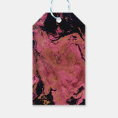 Marmor, Aquarell Geschenkanhänger (Rückseite)