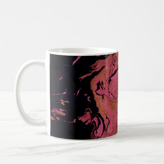 Marmor, Aquarell Kaffeetasse (Links)