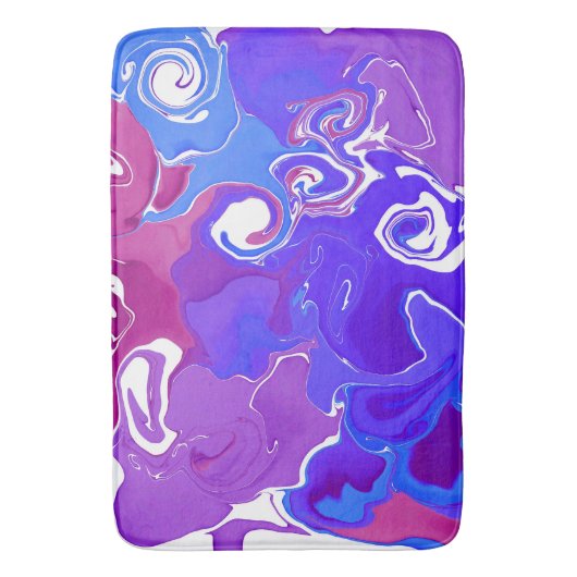 Marmor Art Badezimmer Matte & Teppich. (Vorderseite Vertikal)