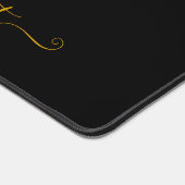 Marmor aus schwarzem Gold, Blume Schreibtischunterlage (Ecke)