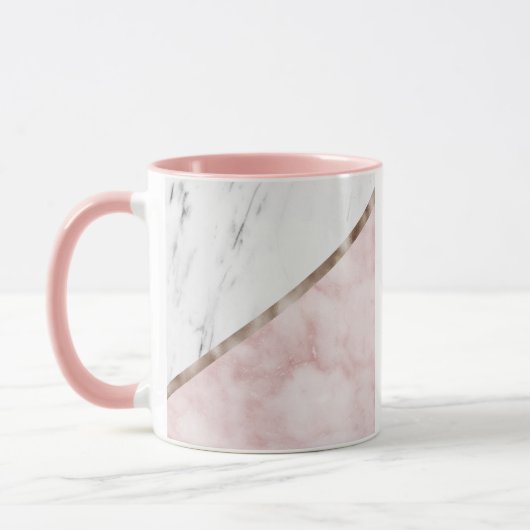Marmor bewölkt Geometrie Tasse (Links)
