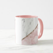 Marmor bewölkt Geometrie Tasse (VorderseiteRechts)