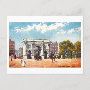 Marmor-Bogen London Vintage-Postkarte Postkarte