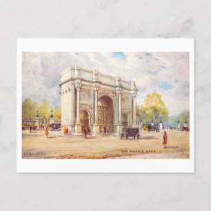 Marmor-Bogen London Vintage-Postkarte Postkarte