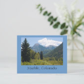Marmor, Colorado Postkarte (Stehend Vorderseite)