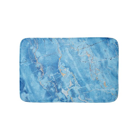 Marmor Elegance: Natürliche Texturfläche. Badematte (Vorderseite)