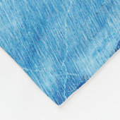 Marmor Elegance: Natürliche Texturfläche. Fleecedecke (Ecke)