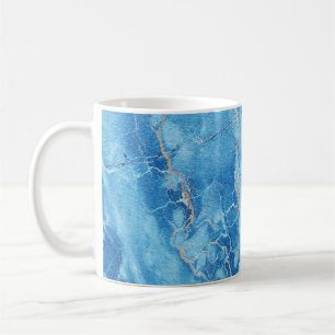 Marmor Elegance: Natürliche Texturfläche. Kaffeetasse