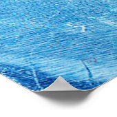 Marmor Elegance: Natürliche Texturfläche. Poster (Ecke)