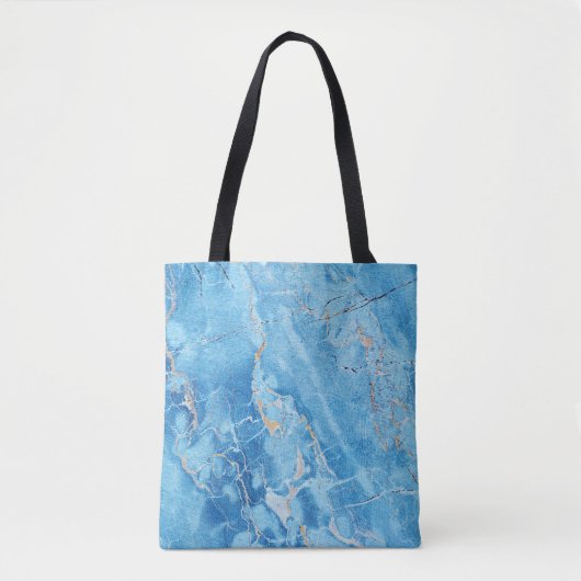 Marmor Elegance: Natürliche Texturfläche. Tasche (Vorderseite)