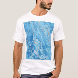 Marmor-Eleganz: Natürliche strukturierte Oberfläch T-Shirt