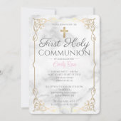 Marmor erste Einladung zur Heiligen Kommunion für  (Vorderseite)