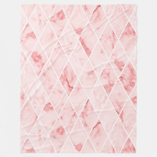 Marmor Fleecedecke (Vorderseite)