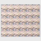 Marmor Flüssig Abstract Muster Geschenkpapier (Flach)