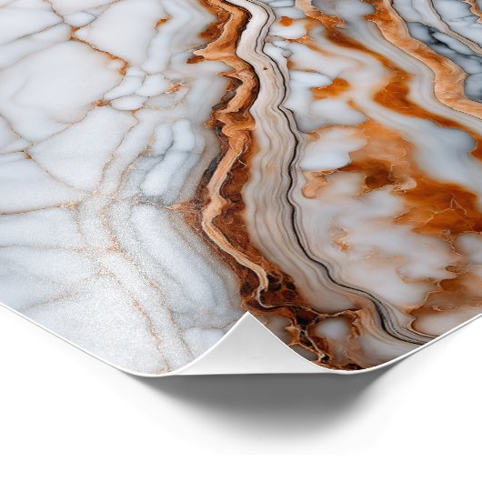 Marmor Fotodruck (Ecke)