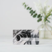 Marmor | Fotograf | Camera-Logo Visitenkarte (Stehend Vorderseite)