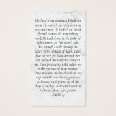 Marmor für immer in unserer Herz-Gedenkkarte (Rückseite)