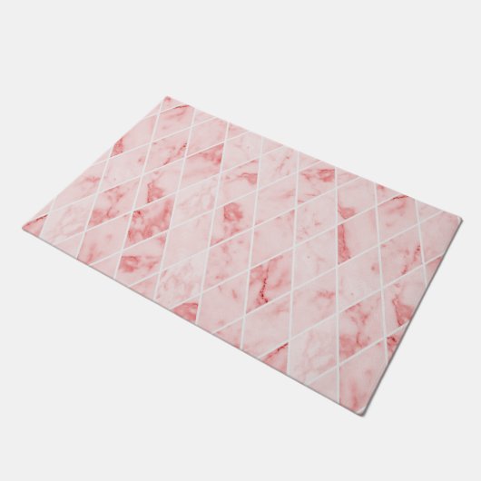 Marmor Fußmatte (Schrägansicht)