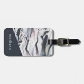 Marmor Gepäckanhänger (Vorderseite horizontal)