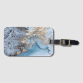 Marmor Gepäckanhänger (Vorderseite (Horizontal))