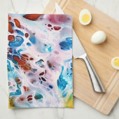 Marmor Geschirrtuch (Viertel Falte)