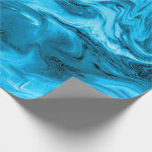 Marmor, geschmolzen, Pastel Glitzer E Geschenkpapier (Ecke)