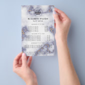 Marmor-Glitzer | Flyer des einfachen Salon Service (Handgriff)