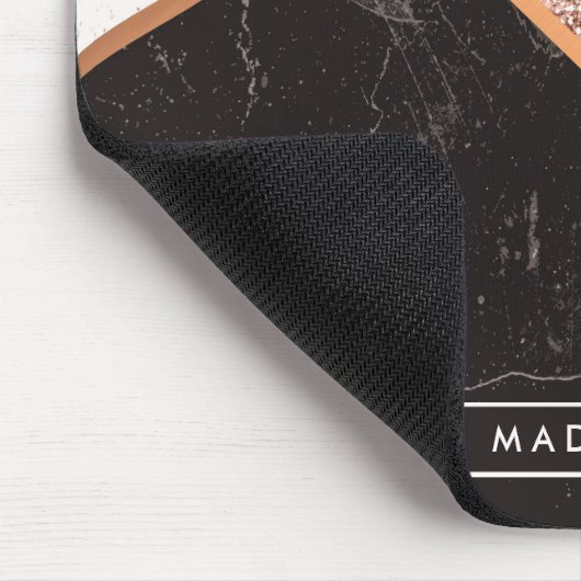 Marmor & Glitzer Moisac Mousepad (Ecke)