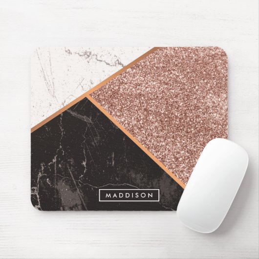 Marmor & Glitzer Moisac Mousepad (Mit Mouse)