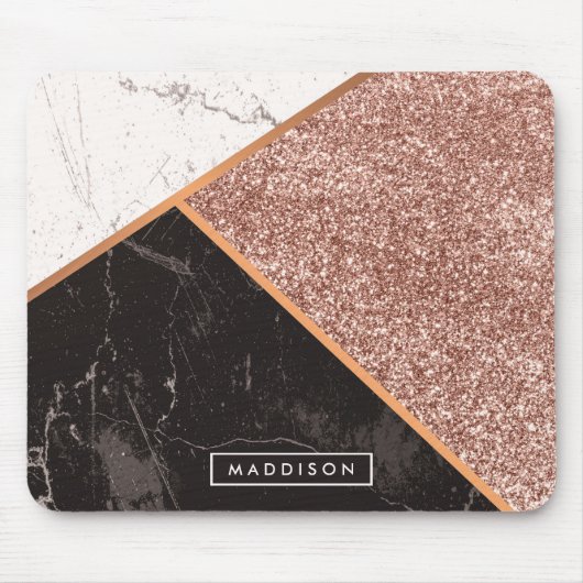 Marmor & Glitzer Moisac Mousepad (Vorne)