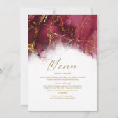 Marmor Glitzer Wedding Burgundy Gold ID644 (Vorderseite)
