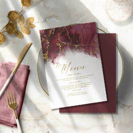 Marmor Glitzer Wedding Burgundy Gold ID644