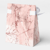 Marmor Glitzer Wedding Rose Gold ID644 Geschenkschachtel (Rückseite)