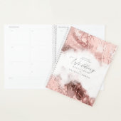 Marmor Glitzer Wedding Rose Gold ID644 Planer (Anzeige)