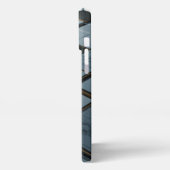 Marmor Gold Fliesen Luxus Geometrie iPhone Hülle (Linke Seite)