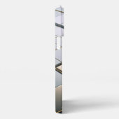 Marmor Gold Fliesen Luxus Geometrie iPhone Hülle (Rechte Seite)