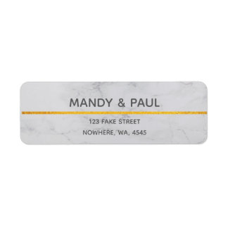 Marmor & Gold Foto Geburtstag